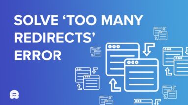 How to Solve Error Too Many Redirects Issue in WordPress (4 Methods) 8 How to Solve Error Too Many Redirects Issue in WordPress (4 Methods)