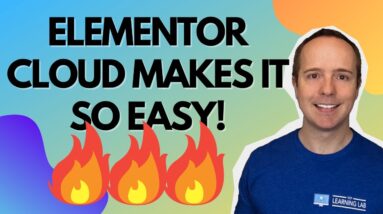 How to create a WordPress website with Elementor Cloud