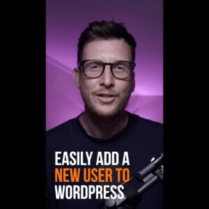 Add a New User to WordPress #shorts