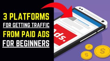 3 Platforms For Getting Traffic From Paid Ads (For Beginners)