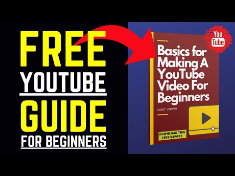 Free YouTube Guide For Beginners