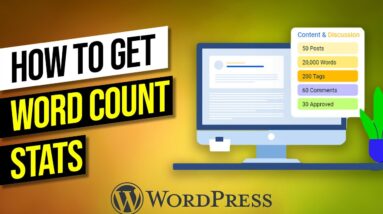 How to Get Word Count Stats in WordPress (3 Ways!)