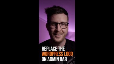 Replace the WordPress Logo in the Admin Bar