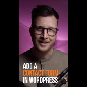 The BEST WordPress Contact Form 🎉 #shorts
