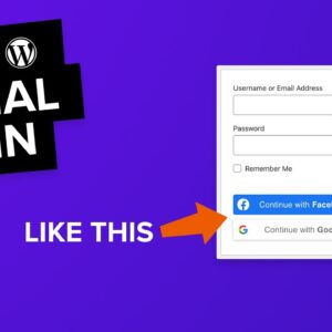 How To Add a Social Login To WordPress (The Easy Way!)