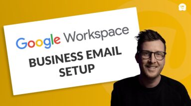 How to use Google Workspace to set up Business Email