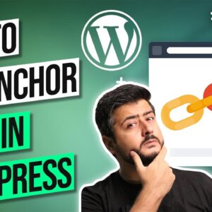 How to Add Anchor Links in WordPress (Step by Step)