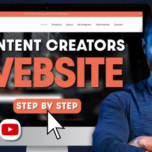 How to Make a Website for a Content Creator (Step by Step Tutorial 2023)