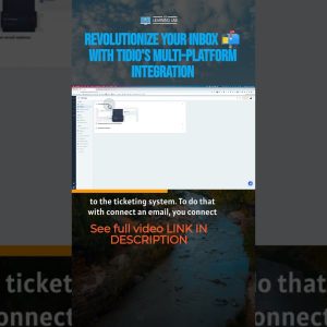 Revolutionize Your Inbox 📬 with Tidio's Multi-Platform Integration #shorts
