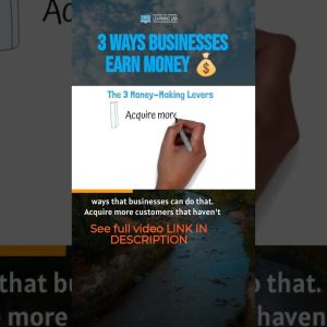 3 Ways Businesses Earn Money 💰 #shorts