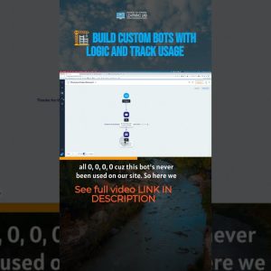 🏗️ Build custom bots with logic and track usage #shorts