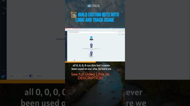 🏗️ Build custom bots with logic and track usage #shorts