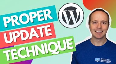 How to Update A WordPress Without Losing Customization