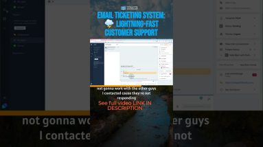 Email ticketing system: 🌩️ Lightning-fast customer support #shorts
