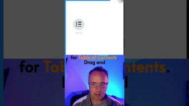 👀 🤯 🔥 Elementor Table of Contents Widget As A Gutenberg Block #shorts