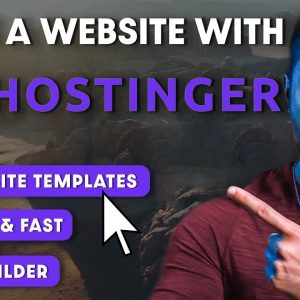 Hostinger Website Builder Tutorial (Complete Website Build Step by Step)