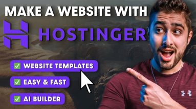 Hostinger Website Builder Tutorial (Complete Website Build Step by Step)