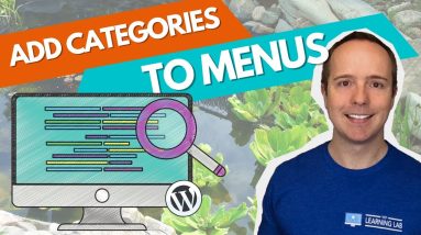 How To Add a Category Link To A Menu In WordPress - 2 Ways To Do It