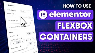 How to use Elementor Flexbox Containers on you Website (Full Tutorial 2023)