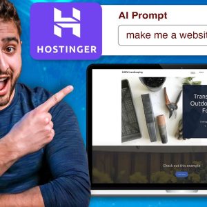 How to Make a Website with Hostinger AI Builder (Using One AI Prompt)