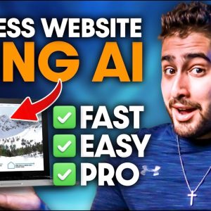 How To Make A Website For Your Business Using AI In 1 Hour