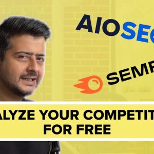 How do SEO competitor analysis for FREE!