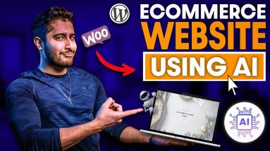 How To Make An eCommerce Website With AI 2023 (WooCommerce & WordPress)