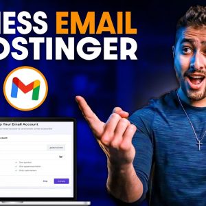 How to Setup A Professional Email Address With Hostinger & Gmail 2023