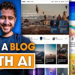 How To Make A Blog Website and Content Using AI (Step By Step)