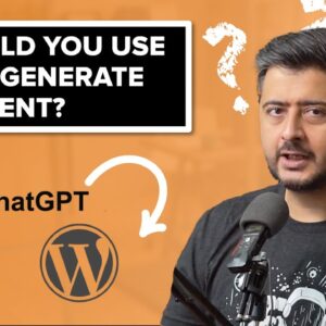 🤖Should you use AI Generated Content on Your Site?