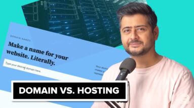 What’s the Difference Between Domain Name and Web Hosting?