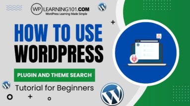 How To Use WordPress Plugin And Theme Search (Tutorial For Beginners)