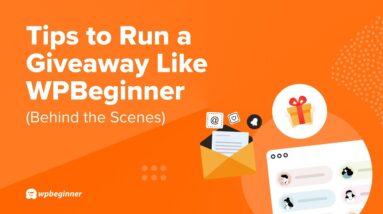 6 Tips to Run a Successful Viral Giveaway Like WPBeginner (Behind the Scenes)