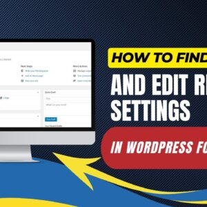 How To Find And Edit Reading Settings In WordPress For Beginners