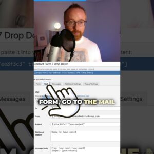 Contact Form 7 Dropdown Menu Setup