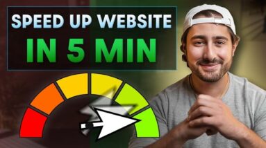 Speed Up Your WordPress Website In 5 Minutes (One Simple Plugin)