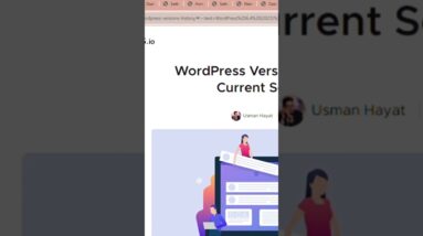 Latest WordPress version release in WordPress #shorts #wordpress 20 Latest WordPress version release in WordPress #shorts #wordpress