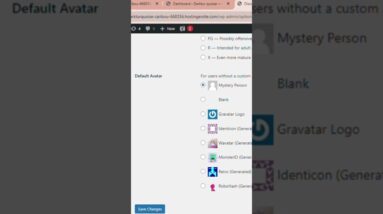 Managing user avatars in wordpress #shorts #wordpress 2 Managing user avatars in wordpress #shorts #wordpress