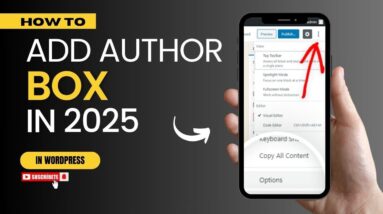 How To Add Author Box In WordPress 2 How To Add Author Box In WordPress