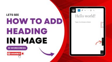 How To Add Heading On Image In WordPress 10 How To Add Heading On Image In WordPress