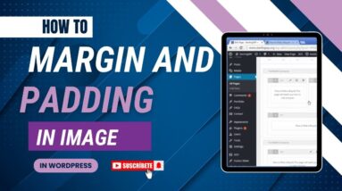 How To Add Margin And Padding In Image In WordPress 12 How To Add Margin And Padding In Image In WordPress