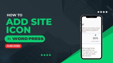 How To Add Site Icon In WordPress 2 How To Add Site Icon In WordPress