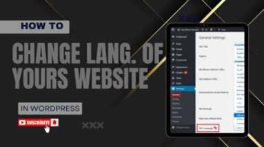How To Change Language Of Your Website In WordPress 8 How To Change Language Of Your Website In WordPress