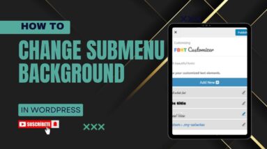 How To Change Sub Menu Background In WordPress 20 How To Change Sub Menu Background In WordPress