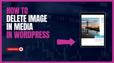 How to delete image in media in WordPress 8 How to delete image in media in WordPress