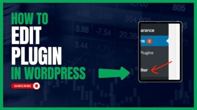 How to edit plugin in WordPress 16 How to edit plugin in WordPress