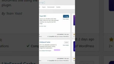 How to install a Plugin in WordPress #shorts #wordpress 8 How to install a Plugin in WordPress #shorts #wordpress