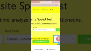 How to use a speed test tool for wordpress #shorts #wordpress 18 How to use a speed test tool for wordpress #shorts #wordpress