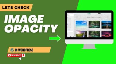 Image Opacity In WordPress 12 Image Opacity In WordPress