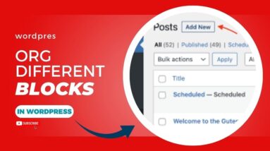 WordPress Org Different Blocks In WordPress 12 WordPress Org Different Blocks In WordPress